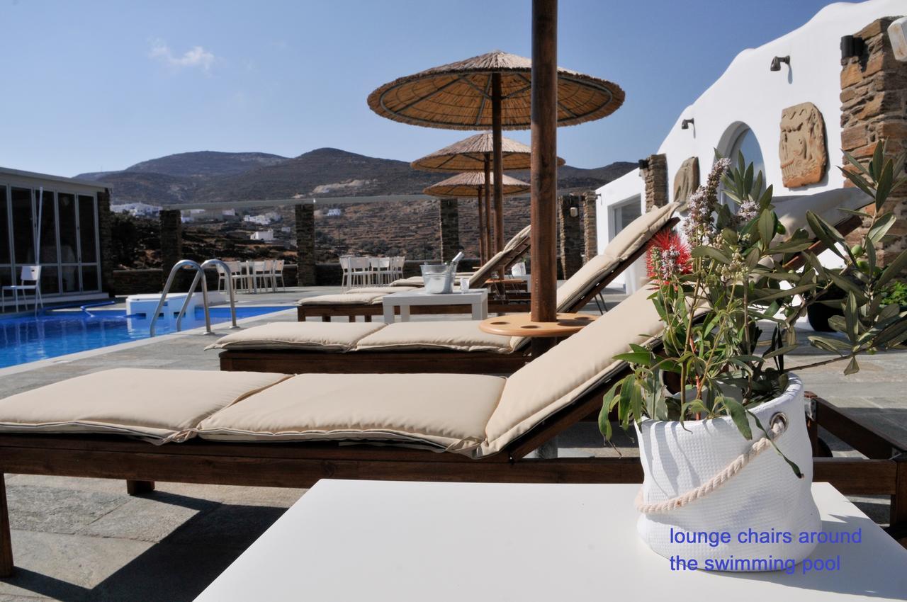 Glafki Hotel Tinos Panormos  Luaran gambar